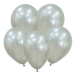 Шар шелк кремовый жемчуг 30 см