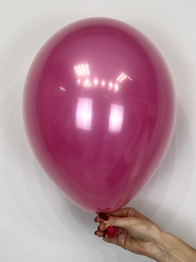 Шар стекло (шар в шаре) Фуксия пастель + прозрачный 30 см Шар стекло (шар в шаре) Фуксия пастель + прозрачный 30 см