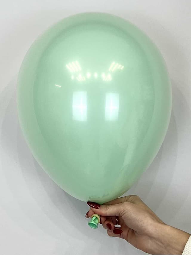 Шар стекло (шар в шаре) Мята макарунс пастель + прозрачный 30 см Шар стекло (шар в шаре) Мята макарунс пастель + прозрачный 30 см