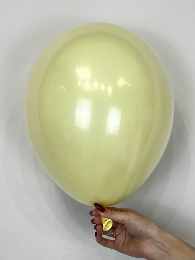 Шар стекло (шар в шаре) Желтый макарунс пастель + прозрачный 30 см Шар стекло (шар в шаре) Желтый макарунс пастель + прозрачный 30 см