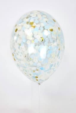 Шарик с конфетти (облака)