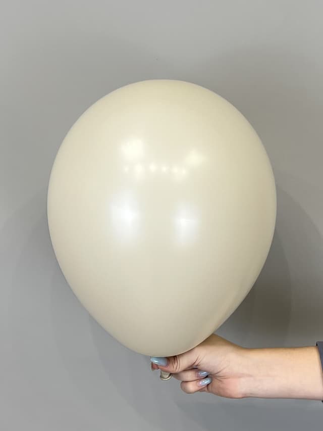 Шары пастель белый песок 30 см Шары пастель белый песок 30 см