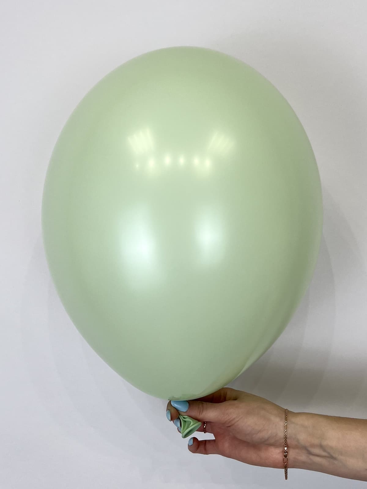 Шары пастель киви грин 30 см