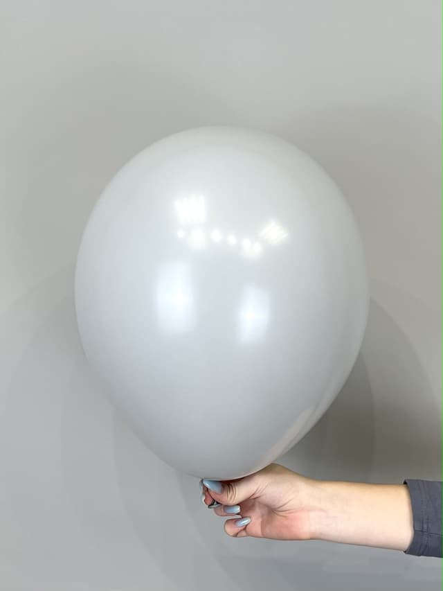 Шары пастель серый 30 см Шары пастель серый 30 см