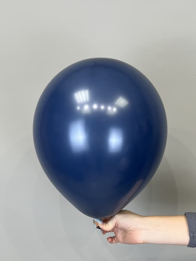 Шары пастель темно-синий 30 см Шары пастель темно-синий 30 см