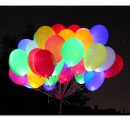 Шары светящиеся 30 см