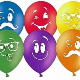 Шары весёлый смайл 2