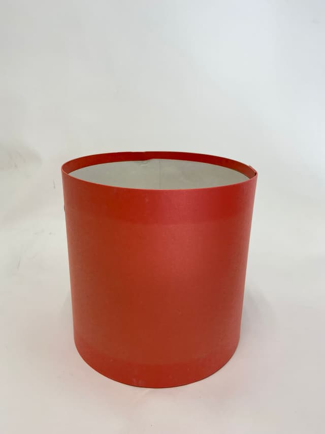 Шляпная коробка L (красная) большая 20 х 22h см Шляпная коробка L (красная) большая 20 х 22h см