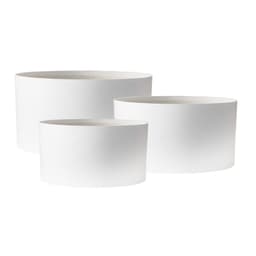 Шляпная коробка "Премиум", цилиндр, Белый, 18*8 см