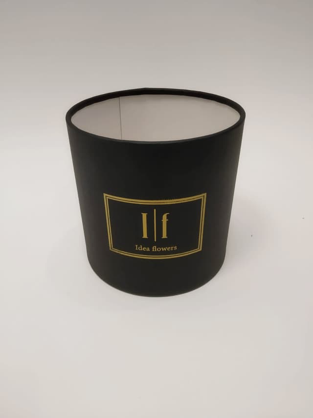 Шляпная коробка S (черная) маленькая 15.5 х 16h см Шляпная коробка S (черная) маленькая 15.5 х 16h см