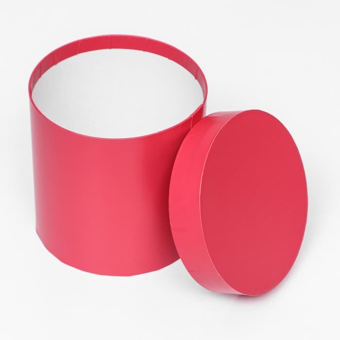 Шляпная коробка "Viva Magenta Panton 2023" 15 × 15 х 15 см