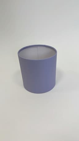 Шляпная коробка XS (сиреневая) очень маленькая 12 х 13h см