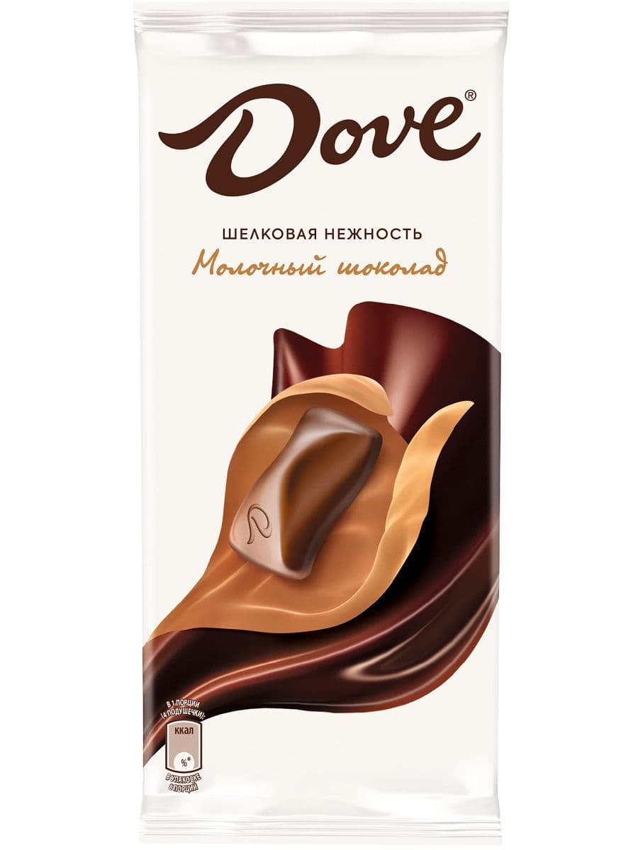 Шоколад молочный Dove, 90г