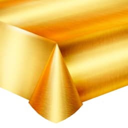 Скатерть фольгированная "Делюкс" Золото 2,74*1,37 м