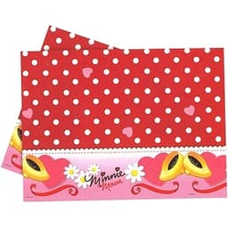 Скатерть п/э Минни и ромашки 120см X 180см