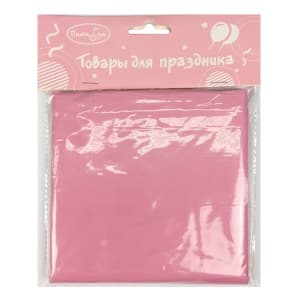 Скатерть полиэтиленовая Pink 121см X 183см