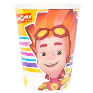 Стакан бум Фиксики Файер 270мл /8шт/ Стакан бум Фиксики Файер 270мл /8шт/