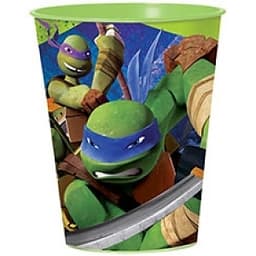 Стакан пласт Черепашки-Ниндзя 473мл/1шт