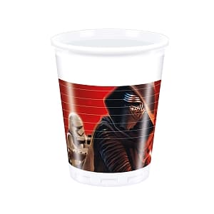 Стакан пластик Звездные войны/8шт/ 200мл