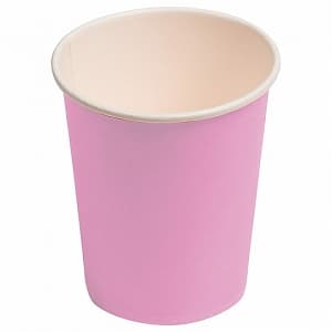 Стаканы бум розовый 180мл/ 6 ш Стаканы бум розовый 180мл/ 6 ш