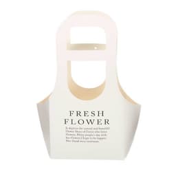 Сумочка картонная "FRESH" 32*10*40см, белый