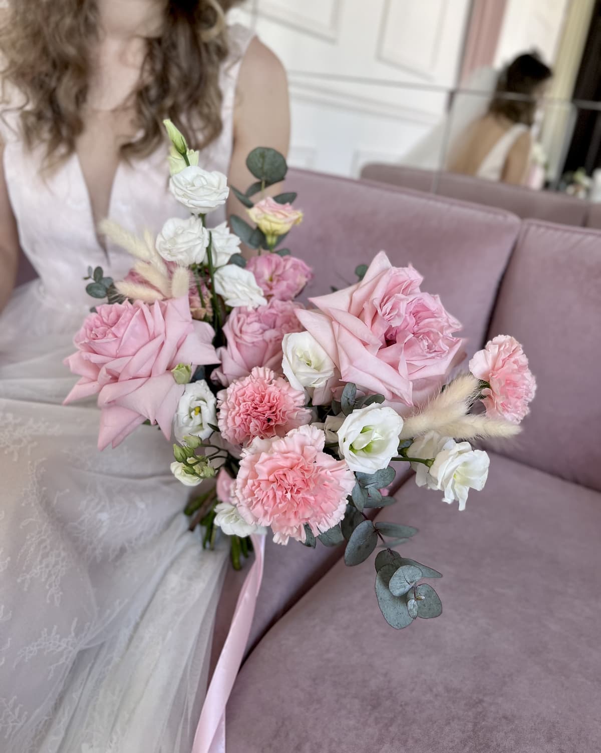 Свадебный букет "Ambre"