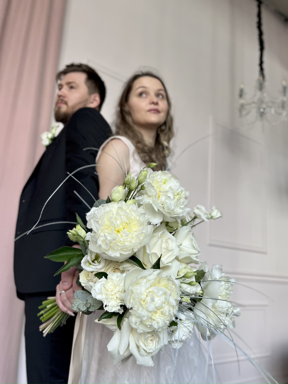 Свадебный букет "Blanche"