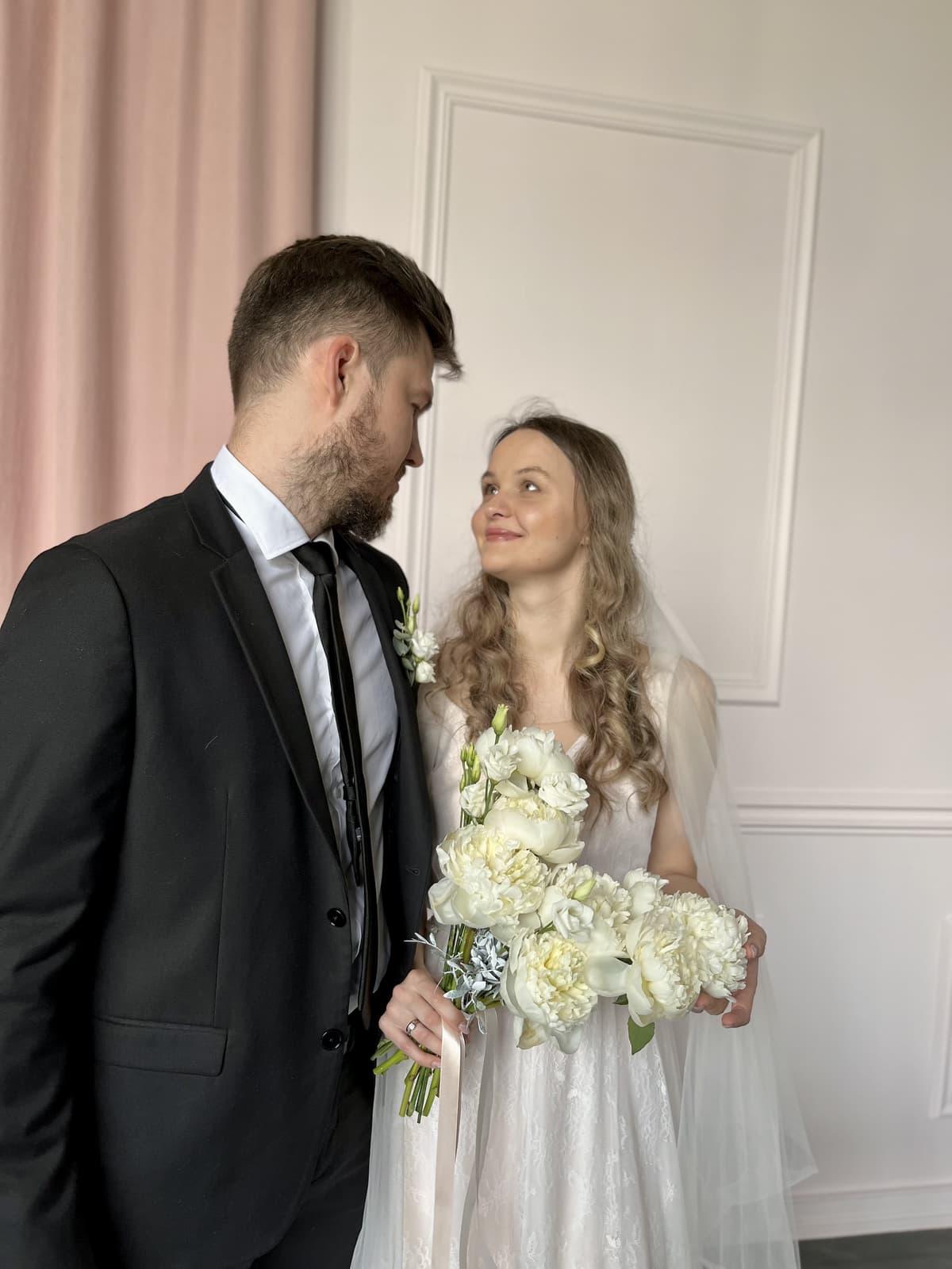 Свадебный букет "Mysterious"