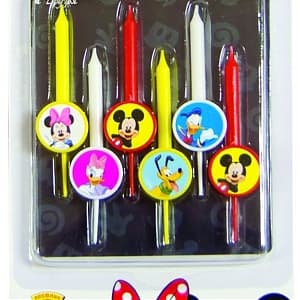 Свеча д/торта Disney Микки и друзья /6шт/ Свеча д/торта Disney Микки и друзья /6шт/