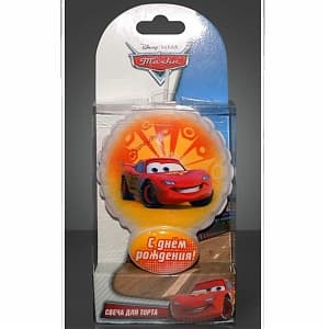 Свеча тортовая воздушный шарик Тачки 1 Свеча тортовая воздушный шарик Тачки 1