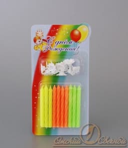 Свечи тортовые классические 10шт