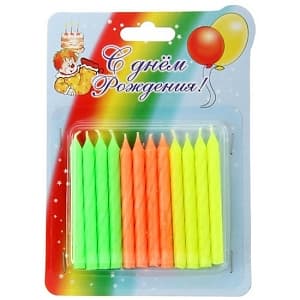 Свечи тортовые классические 12 шт