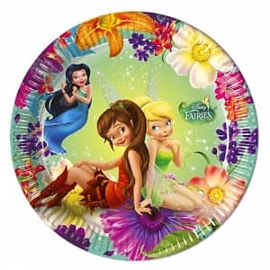 Тарелка 20см Феи/8шт Тарелка 20см Феи/8шт