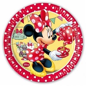 Тарелка 20см Минни Кафе/8шт