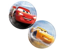 Тарелка бум Тачки Легенда 20см/8шт/