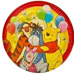 Тарелка бум Винни Пух и друзья 23см/8шт/