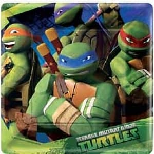 Тарелка Черепашки-Ниндзя 17см 8шт/А Тарелка Черепашки-Ниндзя 17см 8шт/А