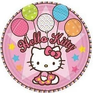 Тарелка Hello Kitti 17см 8шт/А Тарелка Hello Kitti 17см 8шт/А