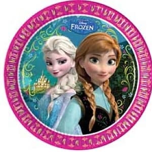 Тарелка Холодное сердце 23см/8шт/