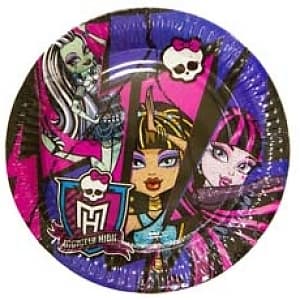 Тарелка Monster High 23см 8шт/А Тарелка Monster High 23см 8шт/А