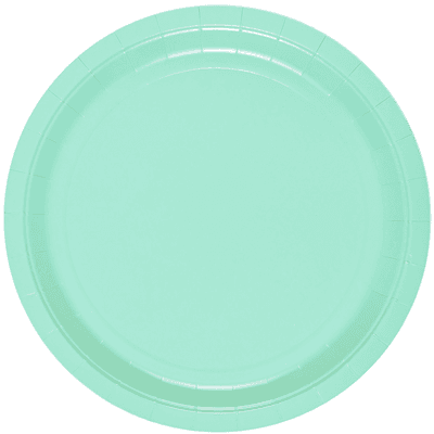 Тарелка Пастель мятная 23см/6шт