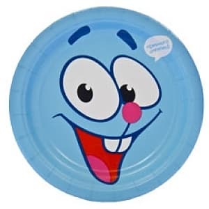 Тарелка Смешарики Крош 17см 8шт/А Тарелка Смешарики Крош 17см 8шт/А