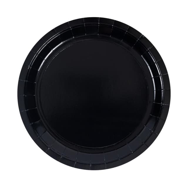 Тарелки черные 23см/6шт Тарелки черные 23см/6шт