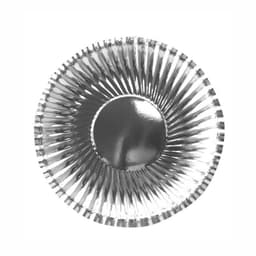 Тарелки фактурные 18 см Серебряные / набор 6 шт. /