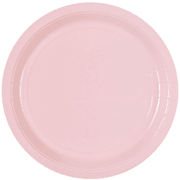 Тарелки Пастель розовая 23см/6шт