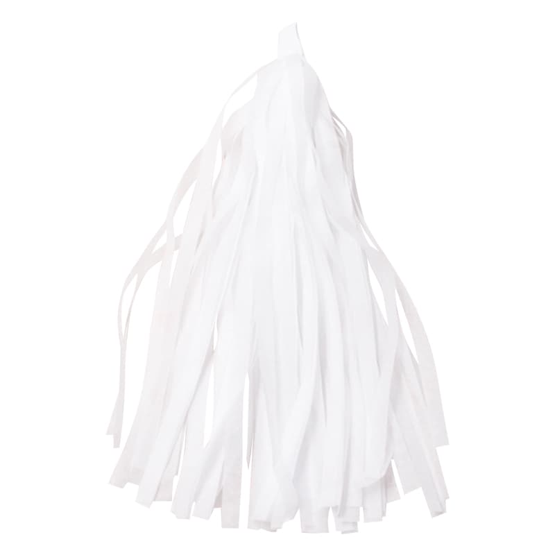 Тассел лента белая, 1 кисточка