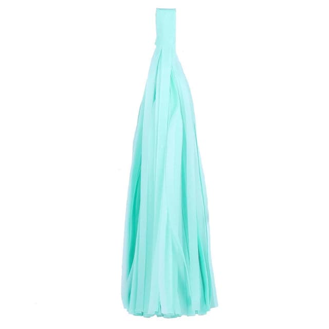 Тассел лента бирюзовый, 1 кисточка Тассел лента бирюзовый, 1 кисточка