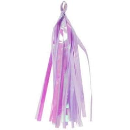 Тассел лента нежно-розовая перламутровая , 1 кисточка