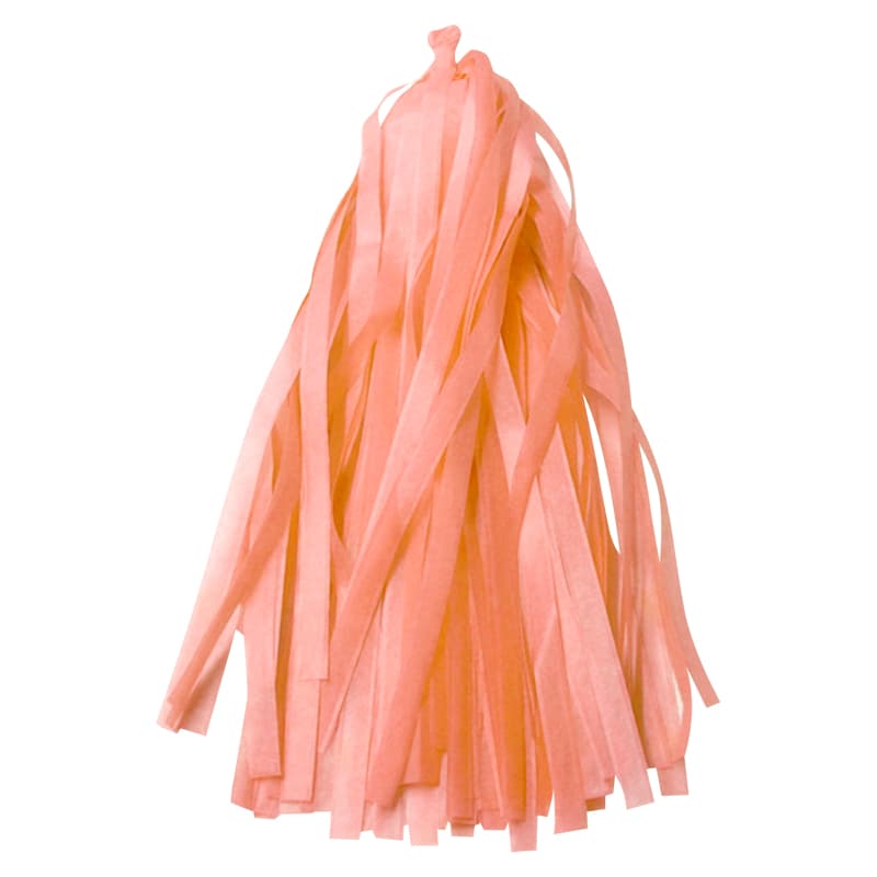 Тассел лента персиковая, 1 кисточка