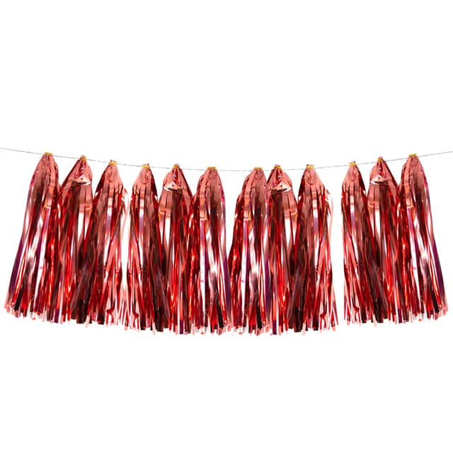 Тассел лента розовый металлик , 1 кисточка Тассел лента розовый металлик , 1 кисточка